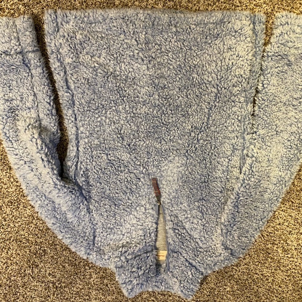 Costco fuzzy 1/4 zip.